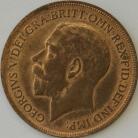 PENNIES 1914  GEORGE V  GEF LUS