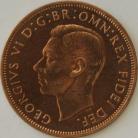 PENNIES 1950  GEORGE VI PROOF FDC