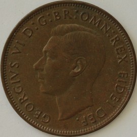 PENNIES 1951  GEORGE VI  NEF