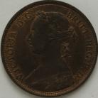 HALFPENCE 1882 H VICTORIA SCARCE GEF