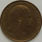 Halfpence 1904  EDWARD VII VERY SCARCE GEF