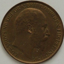 Halfpence 1904  EDWARD VII VERY SCARCE GEF