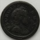 FARTHINGS 1717  GEORGE I DUMP ISSUE VERY RARE GF