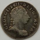 THREEPENCES SILVER 1762  GEORGE III GVF