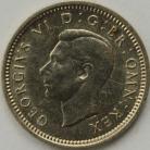 THREEPENCES SILVER 1940  GEORGE VI  UNC LUS