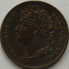 FARTHINGS 1823  GEORGE IV EF