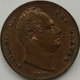 FARTHINGS 1836  WILLIAM IV  GEF