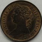FARTHINGS 1886  VICTORIA  GEF LUS
