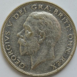 HALF CROWNS 1927  GEORGE V PROOF NEW REVERSE BU