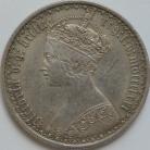 FLORINS 1871  VICTORIA DIE NO 8 NEF