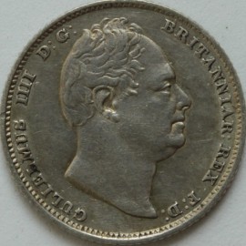 SIXPENCES 1831  WILLIAM IV  GVF