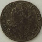 SIXPENCES 1697  WILLIAM III 3RD BUST LARGE CROWNS ESC 1566 GF