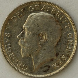 SIXPENCES 1915  GEORGE V  GEF