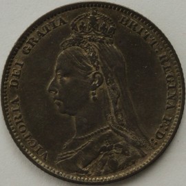 SHILLINGS 1890  VICTORIA  VF