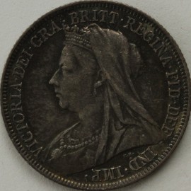 SHILLINGS 1898  VICTORIA  GVF