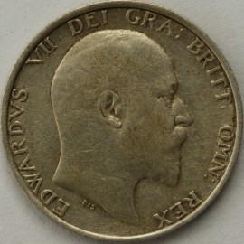 SHILLINGS 1910  EDWARD VII  GVF