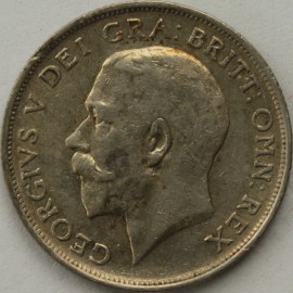 SHILLINGS 1912  GEORGE V SCARCE NEF