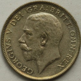 SIXPENCES 1921  GEORGE V  GEF