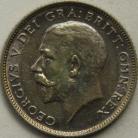 SIXPENCES 1924  GEORGE V GEF