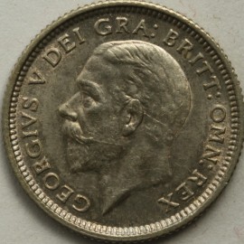 SIXPENCES 1926  GEORGE V MOD EFF GEF