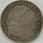 CROWNS 1691  WILLIAM & MARY TERTIO NEF