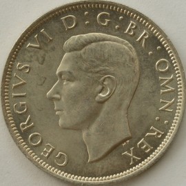 HALF CROWNS 1941  GEORGE VI  BU