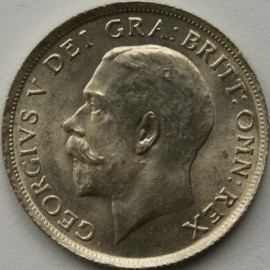 SHILLINGS 1916  GEORGE V  BU