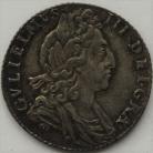 SIXPENCES 1700  WILLIAM III 3RD BUST GEF