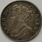 SHILLINGS 1711  ANNE 4TH BUST UNC T