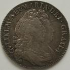 HALF CROWNS 1693  WILLIAM & MARY QUINTO NEF