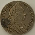 CROWNS 1696  WILLIAM III 1ST BUST OCTAVO NEF