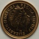 HALF SOVEREIGNS 2000  Elizabeth II MILLENNIUM BU