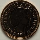 HALF SOVEREIGNS 2010  Elizabeth II BU