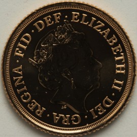 HALF SOVEREIGNS 2016  ELIZABETH II  BU