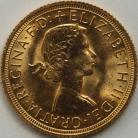 SOVEREIGNS 1963  Elizabeth II BU