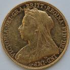 SOVEREIGNS 1900  VICTORIA OLD HEAD LONDON NEF