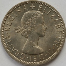 FLORINS 1956  ELIZABETH II  BU