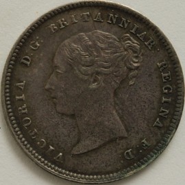 MAUNDY FOURPENCES 1839  VICTORIA  UNC T.