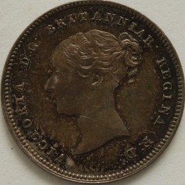 MAUNDY FOURPENCES 1839  VICTORIA  FDC T