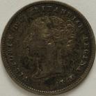 MAUNDY FOURPENCES 1843  VICTORIA  UNC T