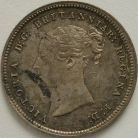 MAUNDY FOURPENCES 1872  VICTORIA  FDC T.