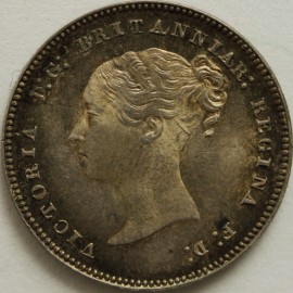 MAUNDY FOURPENCES 1883  VICTORIA  UNC.T.