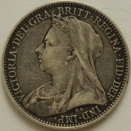 MAUNDY FOURPENCES 1893  VICTORIA  GVF