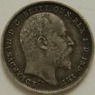 MAUNDY FOURPENCES 1902  EDWARD VII  UNC T