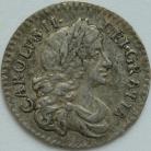 MAUNDY TWOPENCES 1676  CHARLES II GVF