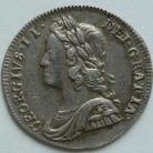 MAUNDY TWOPENCES 1737  GEORGE II EF