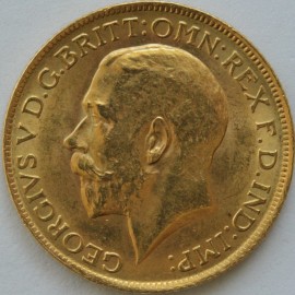 SOVEREIGNS 1914  GEORGE V LONDON GEF