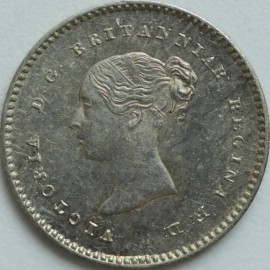 MAUNDY TWOPENCES 1846  VICTORIA  UNC LUS