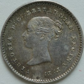 MAUNDY TWOPENCES 1852  VICTORIA RARE UNC T