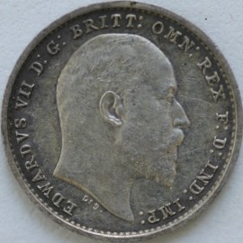 MAUNDY TWOPENCES 1907  EDWARD VII  UNC T